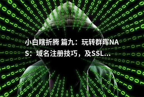 小白瞎折腾 篇九：玩转群晖NAS：域名注册技巧，及SSL证书获取