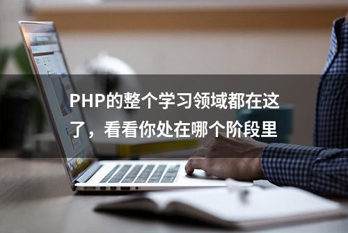 PHP的整个学习领域都在这了，看看你处在哪个阶段里