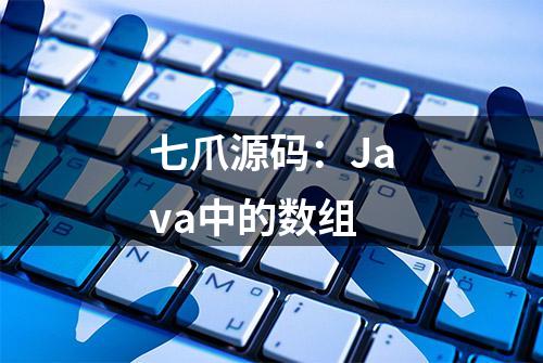 七爪源码：Java中的数组