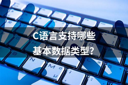 C语言支持哪些基本数据类型？