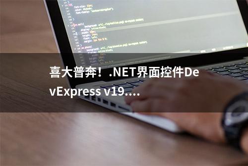 喜大普奔！.NET界面控件DevExpress v19.2发布，快来下载体验