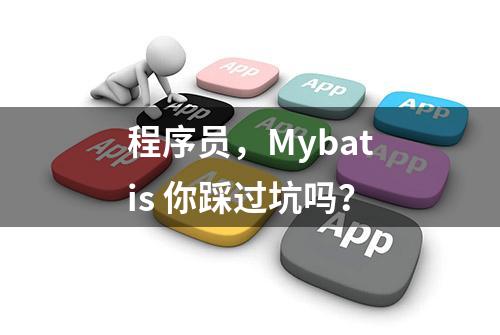 程序员，Mybatis 你踩过坑吗？