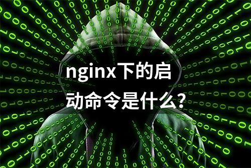 nginx下的启动命令是什么？