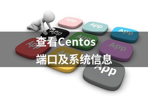 查看Centos端口及系统信息