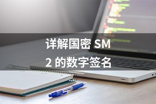 详解国密 SM2 的数字签名