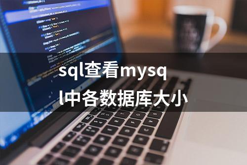 sql查看mysql中各数据库大小