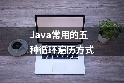 Java常用的五种循环遍历方式