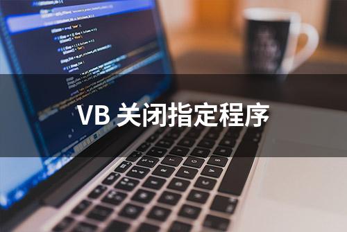 VB 关闭指定程序