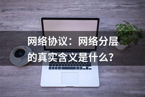 网络协议：网络分层的真实含义是什么？