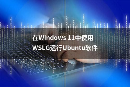 在Windows 11中使用WSLG运行Ubuntu软件