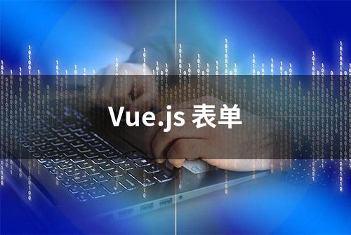 Vue.js 表单