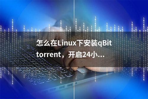 怎么在Linux下安装qBittorrent，开启24小时挂机BT下载