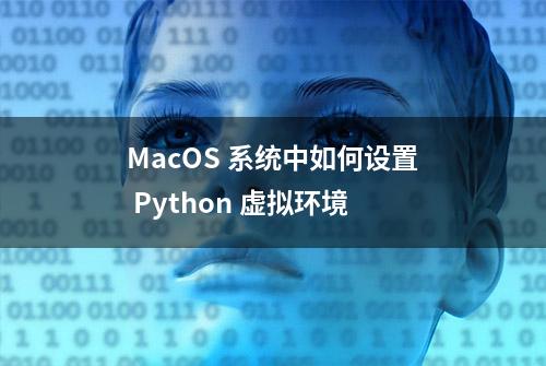 MacOS 系统中如何设置 Python 虚拟环境