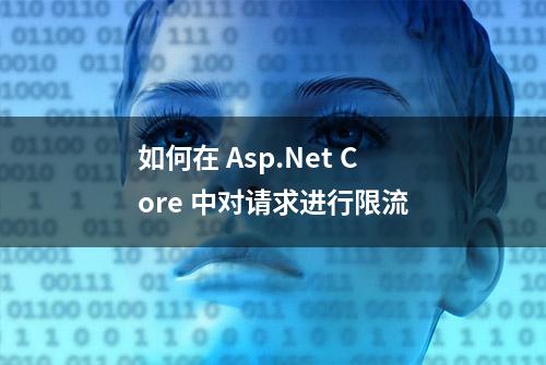 如何在 Asp.Net Core 中对请求进行限流