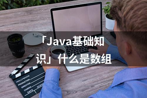 「Java基础知识」什么是数组