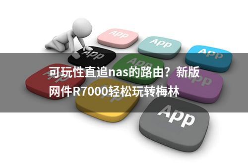 可玩性直追nas的路由？新版网件R7000轻松玩转梅林