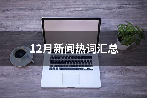 12月新闻热词汇总