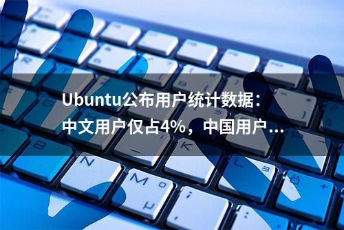 Ubuntu公布用户统计数据：中文用户仅占4%，中国用户占6%