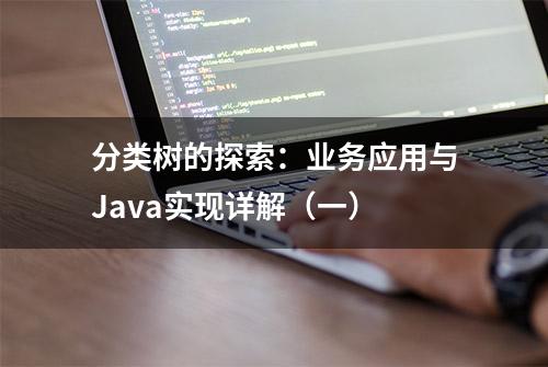 分类树的探索：业务应用与Java实现详解（一）