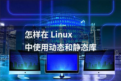 怎样在 Linux 中使用动态和静态库