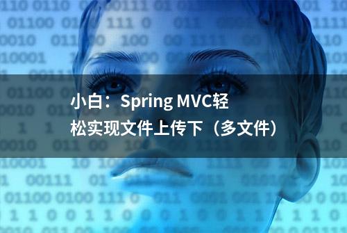 小白：Spring MVC轻松实现文件上传下（多文件）