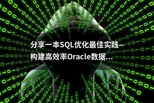 分享一本SQL优化最佳实践--构建高效率Oracle数据库的方法与技巧