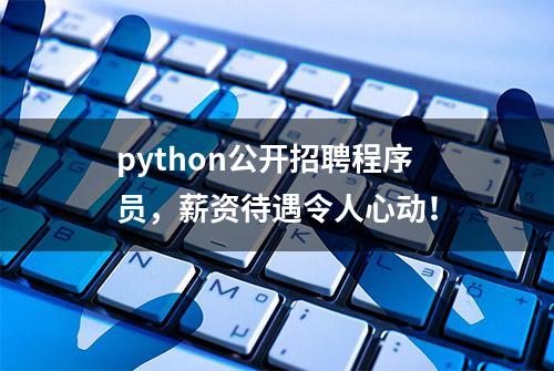 python公开招聘程序员，薪资待遇令人心动！