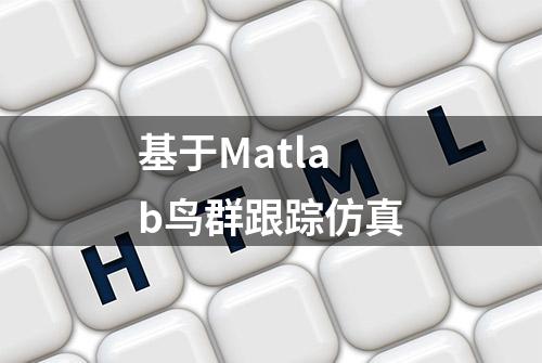 基于Matlab鸟群跟踪仿真