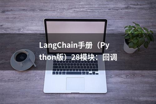 LangChain手册（Python版）28模块：回调