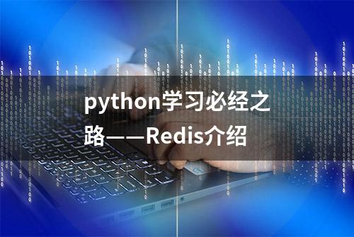 python学习必经之路——Redis介绍