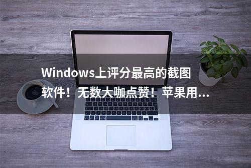 Windows上评分最高的截图软件！无数大咖点赞！苹果用户干羡慕