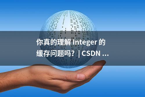 你真的理解 Integer 的缓存问题吗？| CSDN 博文精选