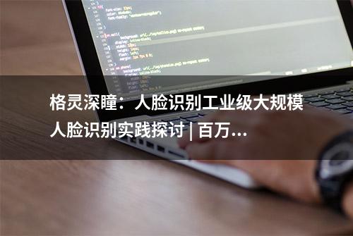 格灵深瞳：人脸识别工业级大规模人脸识别实践探讨 | 百万人学AI