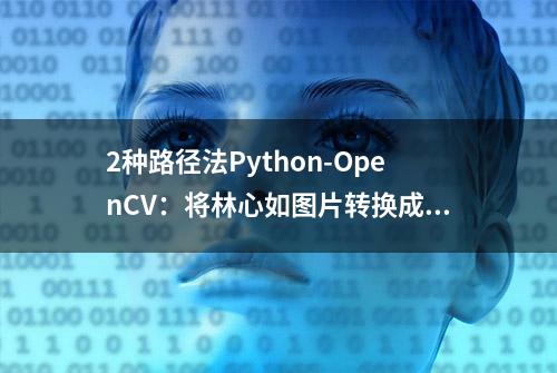 2种路径法Python-OpenCV：将林心如图片转换成视频