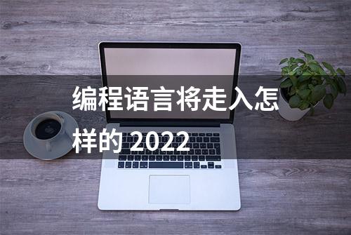 编程语言将走入怎样的 2022