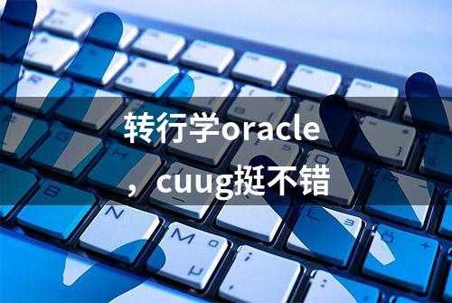 转行学oracle，cuug挺不错