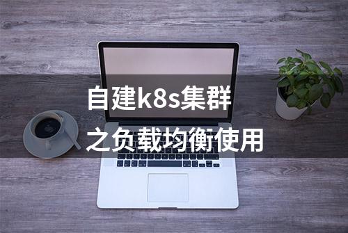 自建k8s集群之负载均衡使用