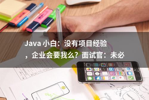 Java 小白：没有项目经验，企业会要我么？面试官：未必