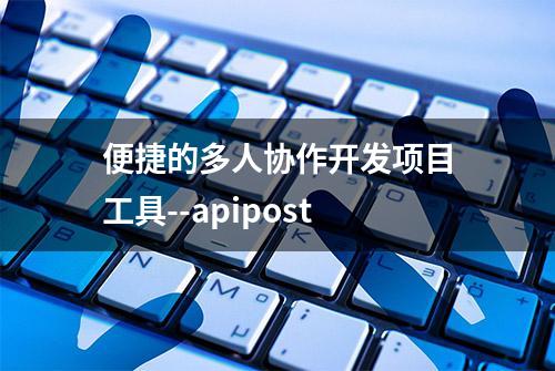 便捷的多人协作开发项目工具--apipost