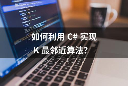 如何利用 C# 实现 K 最邻近算法？