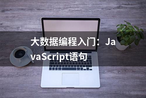 大数据编程入门：JavaScript语句