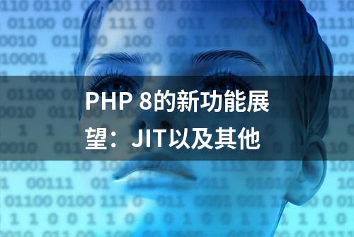 PHP 8的新功能展望：JIT以及其他