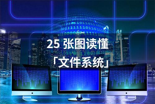 25 张图读懂「文件系统」