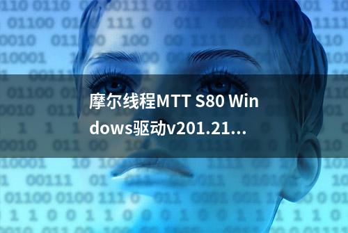 摩尔线程MTT S80 Windows驱动v201.21：新增《黑帝斯》在内21款游戏的支持