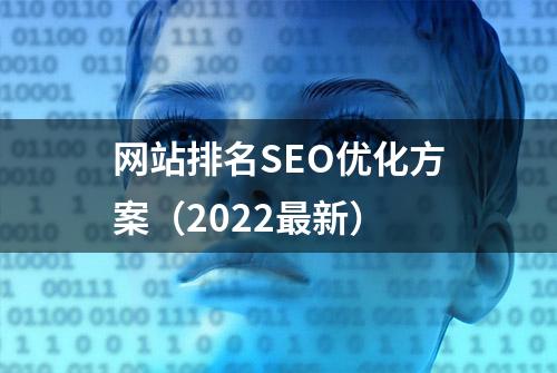 网站排名SEO优化方案（2022最新）