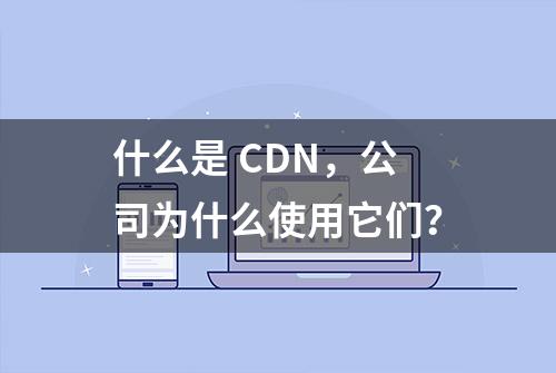 什么是 CDN，公司为什么使用它们？