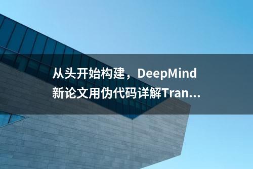 从头开始构建，DeepMind新论文用伪代码详解Transformer