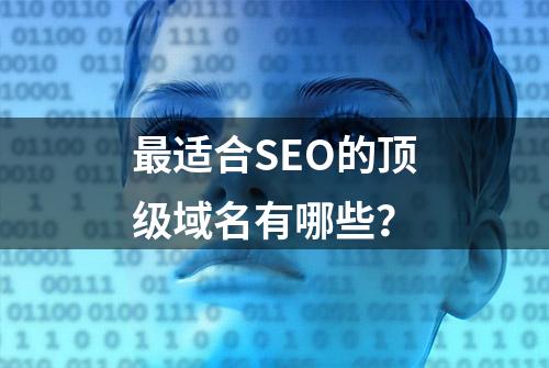 最适合SEO的顶级域名有哪些？