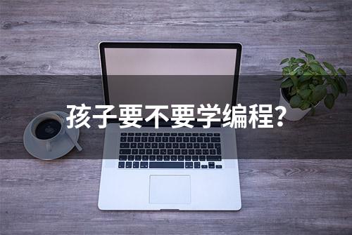 孩子要不要学编程？