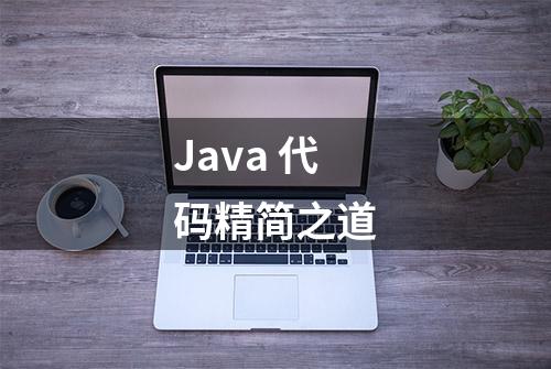 Java 代码精简之道